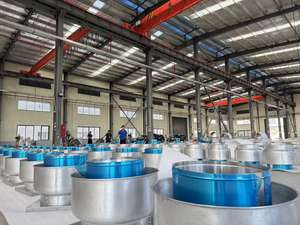 Ventilateur d'extraction de toit autoportant en acier inoxydable personnalisable OEM/ODM avec turbine à énergie éolienne - Product Image 5