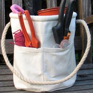 Hot Sales High Quality Cotton <b>Canvas</b> <b>Bag</b> Bucket Custom Fashion <b>Large</b> Capacity Tote <b>Bag</b> Storage Drawstring Bucket <b>Bag</b> - Product Image 5