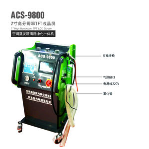 آلة تنظيف وتيار متردد متعددة الوظائف معدات العناية بالسيارة آلة تنظيف مكثف مكيف الهواء - Product Image 5