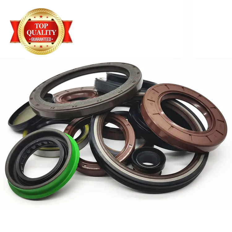 Screw Compressor Oil Seal Truck Skeleton Hydraulic Pump Oil Seal NBR TC Oil Seal Wholesale Widely Used Spring Long Service Life