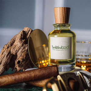 Vietnam Luxury Cylinder <b>Perfume</b> Bottle Wooden Cap Fragrance Spray Bottle Lids Bottle Caps Closures - Product Image 4