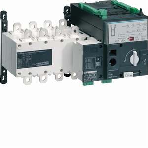 HIC491G Personalizzabile con interruttore di commutazione motorizzato Hagers, modulo di trasferimento automatico 4P 1250A 230V AC - Product Image 1