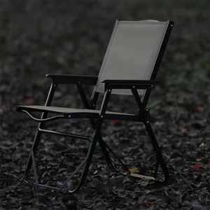 Chaise de camping pliable portable Kermit en aluminium léger, personnalisable pour la vente en gros - Product Image 3