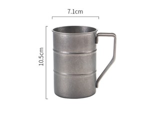 Tasse à eau de 400ml de bière simple japonaise en acier inoxydable 304 tasse de bar de camping de <span class=keywords><strong>couleur</strong></span> personnalisée pour marque <span class=keywords><strong>verte</strong></span> 1405 - Product Image 1