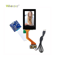 Écran MIPI 4K UHD de 5,5 pouces 2160x3840 Module LCD TFT IPS Écran tactile en option pour les appareils industriels VR/AR
