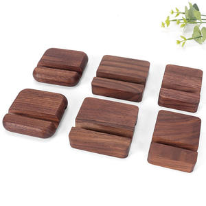 تخصيص حاملات خشب ذكية من الأكريليك من أجل تزيين مواقع الحفلات ، حاملات بطاقات صغيرة لقائمة الطاولات والبطاقات البريدية - Product Image 6