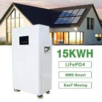 Batterie de stockage d'énergie 51,2 V 16 kWh montée sur rack, alimentation de secours fiable pour système solaire résidentiel