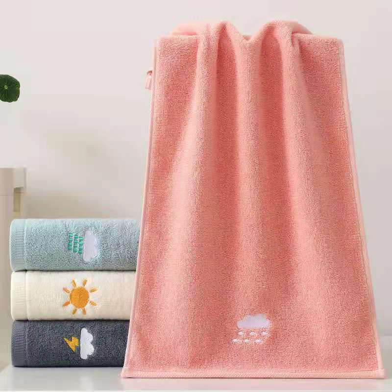 2021 Face Towels Facial Wash Cloths Washcloths Customized Embroidery Logo