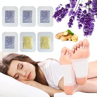 Produits les plus vendus 2023 aux États-Unis 2in1 Japan Patchesvnettoyage en profondeur Detox foot patch pour favoriser le sommeil