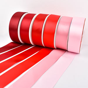 Vendita calda 196 tinta unita da 1 1/2 pollice 100 iarde nastro da 1.5 pollici doppio nastro di raso per rose - Product Image 1