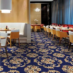 Benutzer definierte neue Muster 80% Wolle 20% Nylon Axm inster Hotel Gästezimmer Teppich Moderner Broad loom Teppich