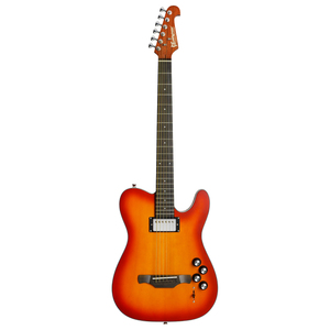 Bullfighter K10 エレキギター インディアンローズウッド指板 ナチュラル サイレント エレクトリック アコースティックギター - Product Image 1