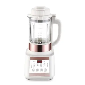 Multifunction1.2L Powerful High Speed Hot Soup Cooking Blenders Soymilk Maker Cook Smart Heating Blender