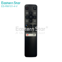 Control Remoto Inteligente ES-RM101-4-V para TCL RC802V, Control Remoto Universal por Voz Compatible con TV 43P715 50P715 40S615 50P715 43P8M 50P8M
