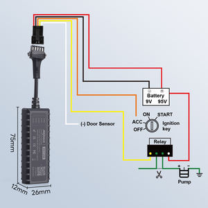 MiCODUS OEM ODM Precio Rastreador GPS para Auto con Apagado Remoto, Detección ACC, Mini Dispositivo de Rastreo para Motocicleta Antirrobo - Product Image 2
