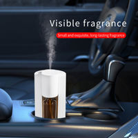 Diffuseur d'arômes silencieux sans eau, atomisation nano, protection contre les fuites, diffuseur d'huiles essentielles rechargeable pour voiture