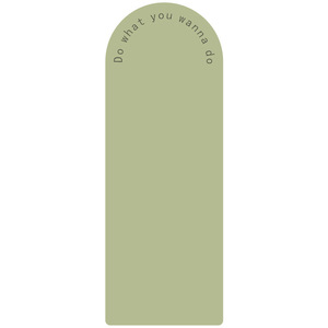 Tapete de Yoga de Caucho PU de Alta Calidad, Ecológico, Beige, Marrón, Chocolate, Color Piel, Antideslizante, con Impresión Personalizada, Forma Redonda, Arqueada, Ovalada, con Logotipo - Product Image 3