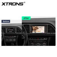 XTRONS Lecteur Multimédia Automobile Android 15 de 7 Pouces pour SEAT Leon 2013-2018 Ibiza 2015-2017 Octa-Core 4+64 Go DSP CarPlay Sans Fil 4G