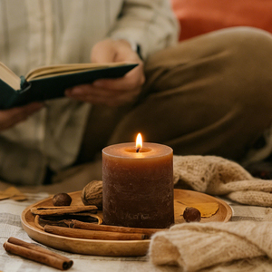 Scented Pillar <strong>Candle</strong> Handmade for Home <strong>Decoration</strong> Holiday/Wedding Use Indoor - Product Image 6