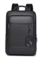 Sac exécutif de transport en cuir Pu de haute qualité avec Port de charge Usb bureau école étanche sacs pour ordinateur portable d'affaires sac à dos