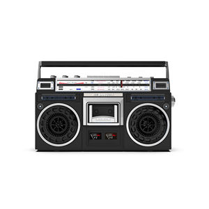 Boombox rétro portable, lecteur de cassettes, radio-<span class=keywords><strong>cassette</strong></span>, enregistreur BT, LED, USB, SD, TF, enregistrement BT, son stéréo <span class=keywords><strong>HIFI</strong></span>, AUX, inversion automatique - Product Image 5