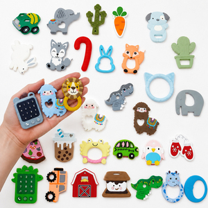 <span class=keywords><strong>Anneau</strong></span> de <span class=keywords><strong>dentition</strong></span> en <span class=keywords><strong>silicone</strong></span> en forme d'animal pour bébé, jouet de <span class=keywords><strong>dentition</strong></span> pour nourrisson, <span class=keywords><strong>renard</strong></span>, sans BPA, qualité alimentaire, 0-12 mois, personnalisable - Product Image 1