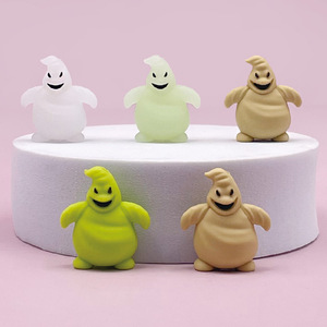 Cuentas de silicona 3D con temática de Halloween para bolígrafos, formas mixtas, material de calidad alimentaria, paquete individual - Product Image 2