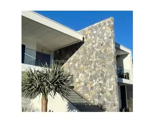 Modern Natural Split Flagstone Random Irregular Design Outdoor Exterior Culture Stone Tiles Decorative Application Antacid