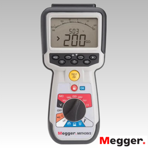 Medidor de Resistencia de Aislamiento MIT430/2 IV 1000V/1kv, Garantiza Pruebas Seguras hasta 1000V/1KV Rango de Voltaje Amplio - Product Image 1