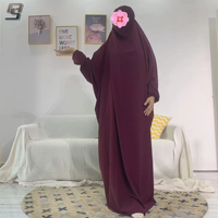 Abaya de prière sur mesure OEM, style A, grande taille, robe musulmane pour femmes, vêtements islamiques élégants, abayas