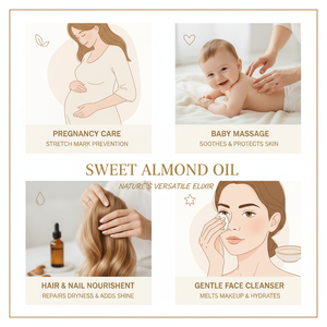 Aceite de Almendras Dulces 100% Puro, Natural y Orgánico de Grado Cosmético para el Cuidado de la Piel, Venta al Por Mayor - Product Image 6