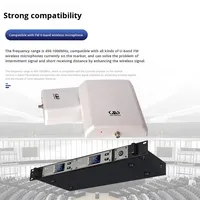 TF2016 amplificateur d'antenne de Signal de Microphone sans fil amélioration de scène extérieure de terrain de jeu de Campus professionnel 110-240V