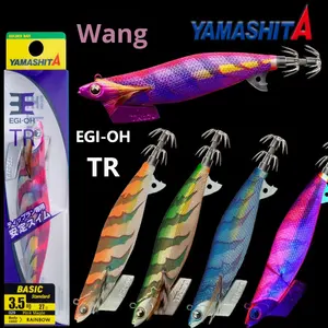 YAMASHITA EGI <span class=keywords><strong>OH</strong></span> TR 3.0 de Japón #   Señuelo de Pesca de Plástico Impreso para Camarones, Sepias, Pulpos, Pesca en Aguas Profundas, Calamar de Cola Grande, Cebo Vivo - Product Image 4