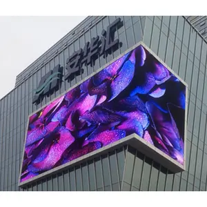 Fourniture directe d'usine en plein air P5 installation fixe IP65 Message Sign Shopping Center Screen Advertising Full Color Billboard