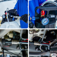 Kit d'adaptateurs pour remplissage automatique et manuel d'ATF, pompe extracteur d'huile 10L et kit d'outils de distribution