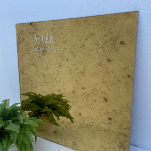 China Factory Price High Quality 3mm 4mm 5mm 6mm Thick clear Bronze Grey Gold Double Coated Vintage Antique <b>Mirror</b> Glass Sheet - Product Image 5