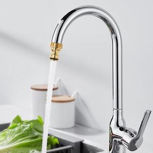 Connecteur <span class=keywords><strong>de</strong></span> robinet à courbure élevée à conversion rapide pour pommeaux <span class=keywords><strong>de</strong></span> <span class=keywords><strong>douche</strong></span> <span class=keywords><strong>de</strong></span> <span class=keywords><strong>salle</strong></span> <span class=keywords><strong>de</strong></span> <span class=keywords><strong>bain</strong></span> adaptateur <span class=keywords><strong>de</strong></span> tuyau d'eau pour machines à laver et lavabos - Product Image 5