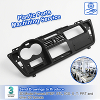 Service de fabrication de pièces en plastique de remplacement pour boîtier de filtre à air automobile en plastique noir moulé par injection usiné sur mesure par CNC