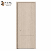 Portes intérieures Haoshao sur mesure en gros, résistantes aux rayures, pour environnements à fort trafic (hôpitaux, écoles, hôtels, pièces commerciales), OEM ODM