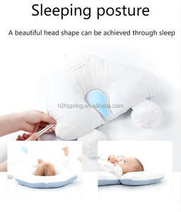 <span class=keywords><strong>Coussin</strong></span> de soutien de la tête et du corps <span class=keywords><strong>pour</strong></span> bébé Design ergonomique <span class=keywords><strong>pour</strong></span> les nouveau-nés Matériau en coton doux Anti-tête <span class=keywords><strong>plate</strong></span> et correction de la posture - Product Image 3