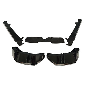 Bmw G60 Rear Bumper Lip 5 Piece Glossy Black Abs For 23 <b>Model</b> Short Axle Version - Product Image 2