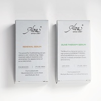 Emballage de boîte de papier de soins de la peau personnalisé pour cosmétiques boîte de maquillage avec insert