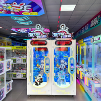 Lucky Ten Machine – Distributeur de prix de jeu d'arcade à monnayeur en métal de grande taille, service OEM, garantie 1 an, pour centres commerciaux et salles de jeux pour enfants