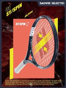 Nueva Raqueta de <span class=keywords><strong>Tenis</strong></span> ALPHA 273g T700 2026, Completamente de Carbono, Resistente a Impactos, Anti-Torsión, Ligera, Profesional, de Grafito, para Hombres y Mujeres Adultos - Product Image 3
