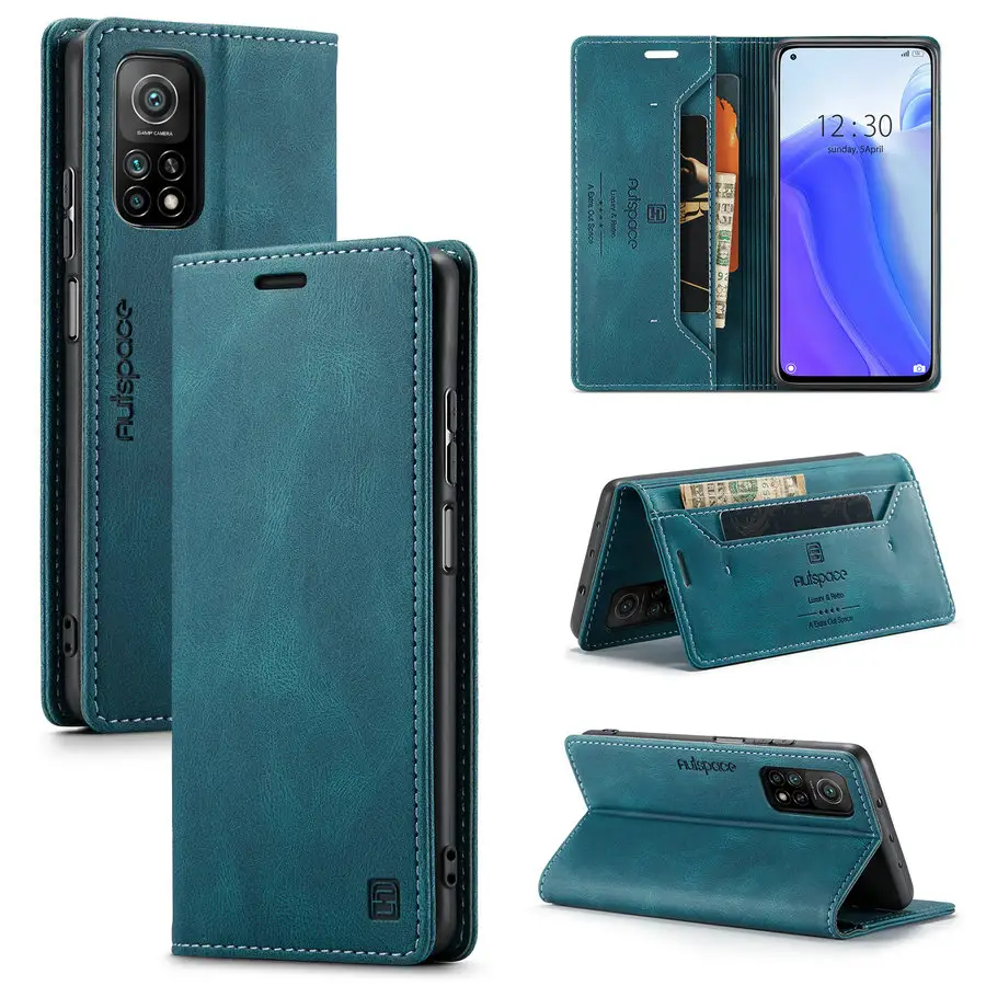 hot selling Wallet Leather Phone Case For Xiaomi 10 T Lite 10T Pro mobile case for Redmi note 9S 9 8 Pro Flip Cover Pouch