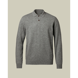 Мужской трикотажный свитер с вышивкой и логотипом - Product Image 4