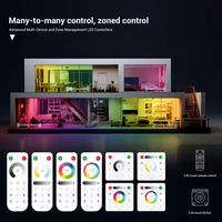 Contrôleur d'éclairage LED intelligent Sp530E, contrôle par application de maison intelligente, puce principale double mode WiFi, DC5V~24V SPI+5CH multifonction 6A