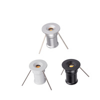 1W LED Mini Spot Encastré Éclairage Maison Cuisine Plafonnier DC12v