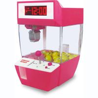 Machine d'arcade automatique à griffes pour enfants Jeu à pièces avec réveil pour enfants et leur grue à bonbons