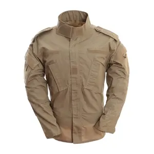 2023 New Design Wholesale Good Quality Lower Price Tactical Uniform Customization Supported Khaki ACU